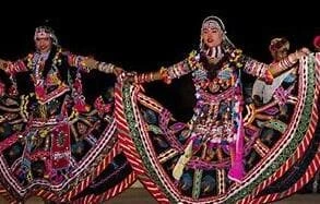 Rajasthani Folk Music Kalbelia dance at desert safari traveler junction