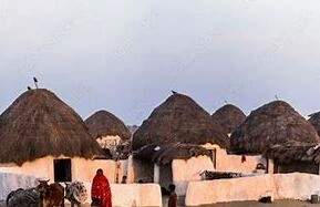 village visit during desert safari traveler junction mud homes