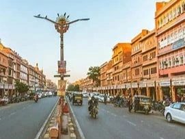 Johari Bazar market in jaipur or bazaar of jaipur